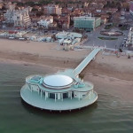La Rotonda a mare di Senigallia, vista dall'alto
