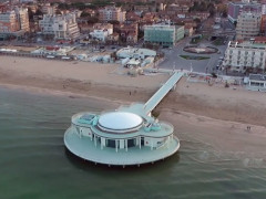 La Rotonda a mare di Senigallia, vista dall'alto