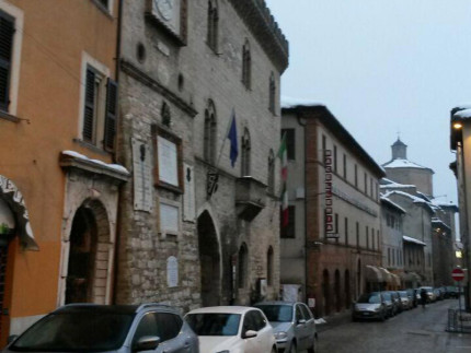 Corso Mazzini, ad Arcevia