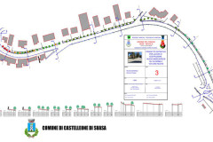 Il progetto a Castelleone di Suasa per il marciapiedi lungo via Roma e via Case Nuove