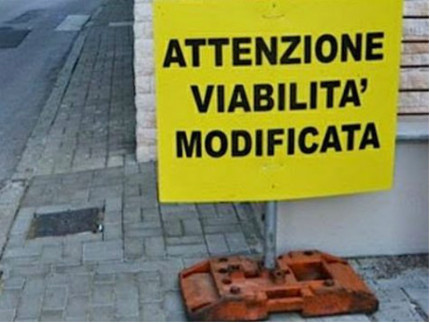 Modifiche alla viabilità, modifiche alla circolazione stradale