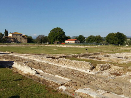 Il parco archeologico regionale della Città Romana di Suasa, nel Comune di Castelleone di Suasa, località Pian Volpello