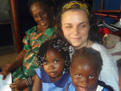Monica Olioso in Sierra Leone
