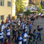 Il raduno della selezione nazionale della Lega Italiana Sbandieratori a Corinaldo