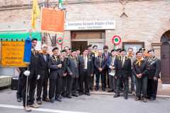 L'inaugurazione a Corinaldo della sede della sezione "Ciro Perugini" dell'Associazione Nazionale Artiglieri d'Italia