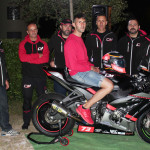 Il team 2017 del pilota senigalliese Simone Saltarelli