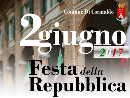 Corinaldo festeggia il 2 Giugno: il manifesto