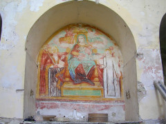 Serra de' Conti, la chiesa abbandonata di S. Maria delle Grazie, detta comunemente Madonna del Piano