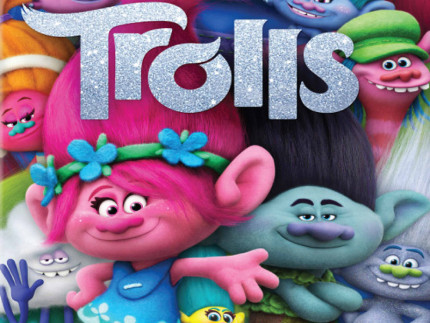 Locandina del cartone animato Trolls.