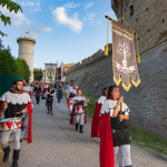 Il corteo storico alla Festa Castellana 2017 a Scapezzano di Senigallia