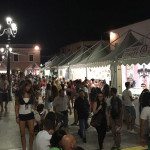 Piazza del Duca a Senigallia durante il Summer Jamboree