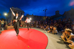 Lo spettacolo Mago per Svago al Festival NotteNera 2017 a Serra de' Conti: foto di Lorenzo Fabbri