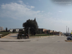 La piscina Saline a Senigallia (esterno)