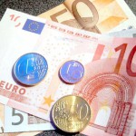 Soldi, euro, banconote, monete