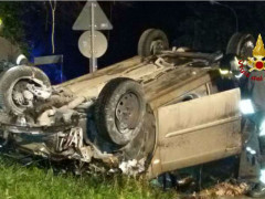 Incidente stradale a Ponte Lucerta