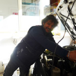 Luca Bonvini al lavoro nella sua officina - Impianti GPL e metano a Senigallia