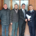 Baldelli (FDI) e Silvestri incontrano gli agenti del carcere di Fossombrone