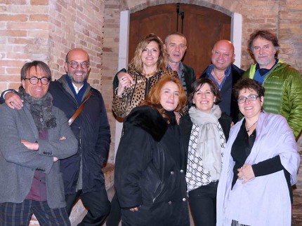 A cena con la Cultura a Ostra con Movimento Artistico Introvisione