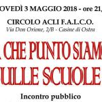 A che punto siamo sulle scuole? - Incontro a Ostra