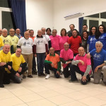 La finale del torneo di burraco al circolo al Cesano di Senigallia, prova valida per il Palio Uisp 2017
