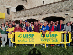 Le premiazioni del trofeo del Palio Uisp 2017 alla Rocca roveresca di Senigallia