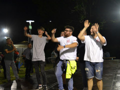 Non solo lavoro per lo staff della Festa del Cuntadin di Montignano di Senigallia