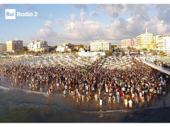 Il pubblico del Caterraduno 2017 al concerto all'alba