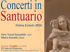 Ad Ostra il "concerto in santuario" con New Vocal Ensemble