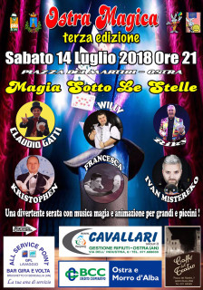 Ostra Magica - Magia Sotto le stelle - locandina