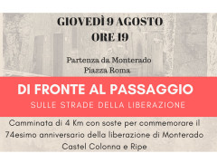 "Di fonte al passaggio" a Trecastelli