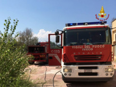 Roghi di sterpaglie a Senigallia e Ostra Vetere