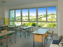 Aula scolastica a Trecastelli