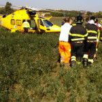 Incidente sul lavoro a Trecastelli, soccorso un 57enne gravemente ferito