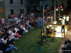 Pubblico a Trecastelli per lo spettacolo dedicato ad Alda Merini e Nori De' Nobili