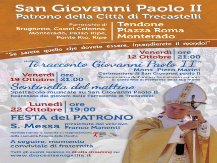 Festeggiamenti Giovanni Paolo II