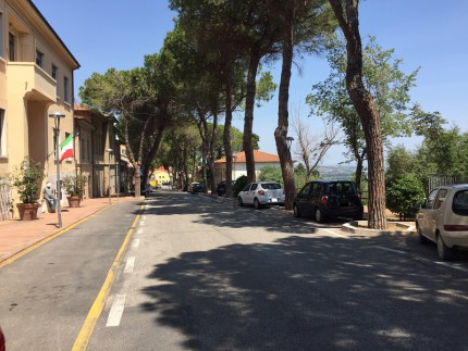 Viale Enzo Paci a Monterado