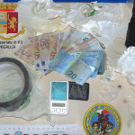 Sequestro droga da parte della Polizia
