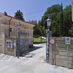 L'ingresso del Cimitero delle Grazie a Senigallia (parte bassa)