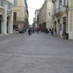 Corso 2 giugno a Senigallia