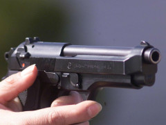 Pistola, arma da fuoco, sparo, sparatoria