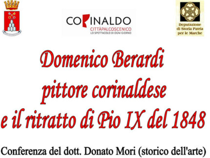 Domenico Berardi pittore corinaldese e il ritratto di Pio IX del 1848