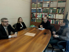 Massimo Olivetti, Simonetta Sgreccia, Giorgio Sartini e Riccardo Pizzi