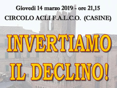 Invertiamo il declino! - Incontro promosso da Progetto Ostra