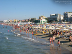 L'estate al mare di Senigallia, spiaggia di velluto