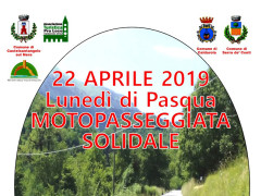 Motopasseggiata solidale Pasquetta 2019