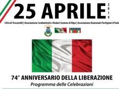 A Trecastelli si tiene l’anniversario della Liberazione