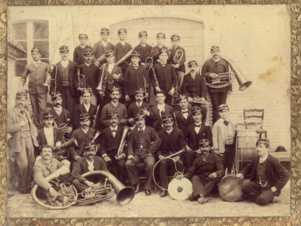 Banda musicale Ostra nel 1846