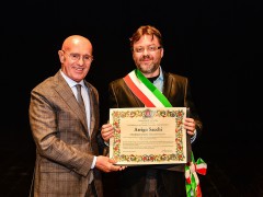 Conferimento della cittadinanza onoraria ad Arrigo Sacchi