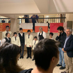 Apertura mostra Liberi con il colore al Liceo Perticari