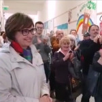 Proclamazione di Federica Fanesi a sindaco di Ostra